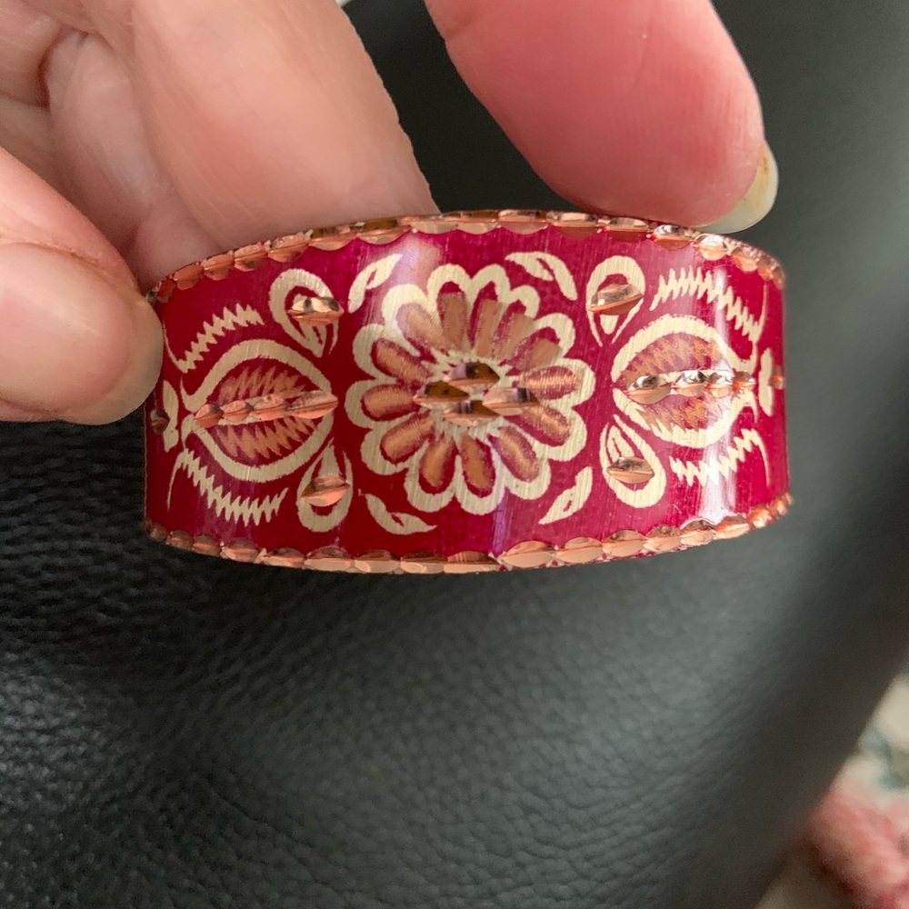 Turkish Solid Copper Bracelet - image 1